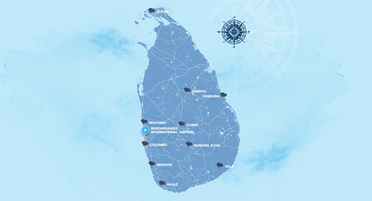 Key Destinations In Srilanka
