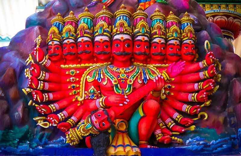 The Legend of King Ravana and the Ravana Caves